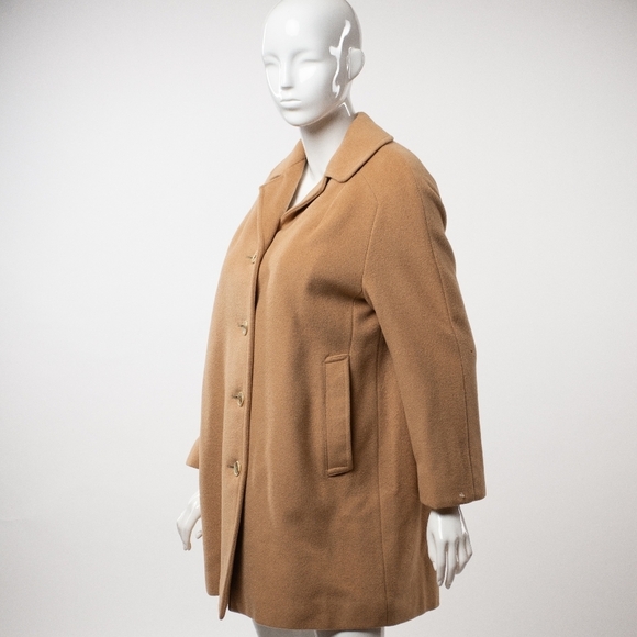 Vintage INVERTERE NEWTON ABBOT of ENGLAND 100% wool full length coat - Picture 10 of 11